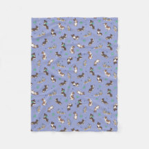 Australian shepherd spelar Roligt Fleece Blanket