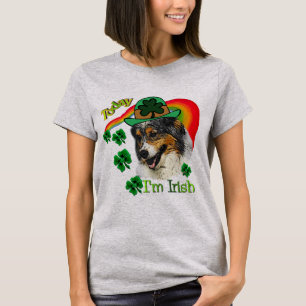 Australian shepherd St Patricks Tee