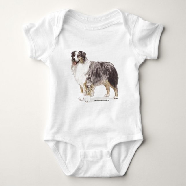 Australian shepherd t-shirt (Framsida)