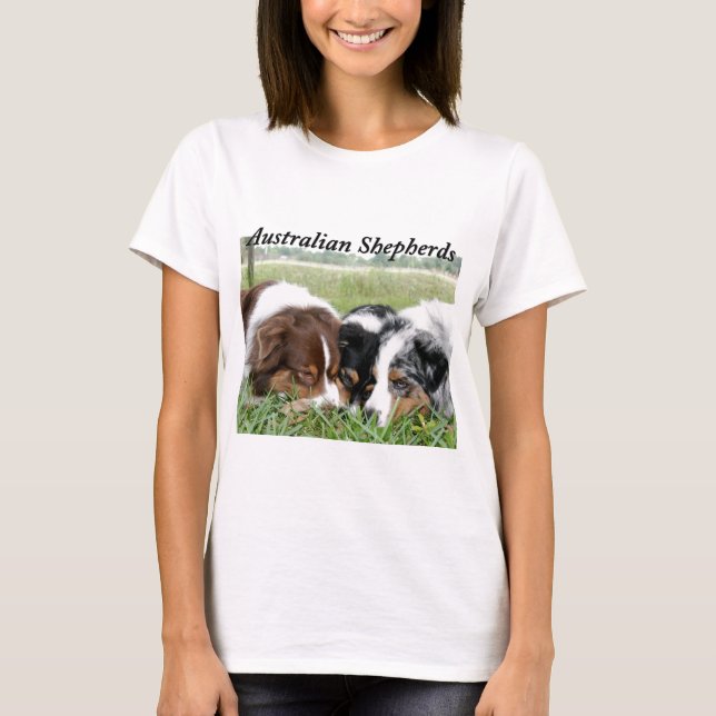 Australian shepherd tee shirt (Framsida)