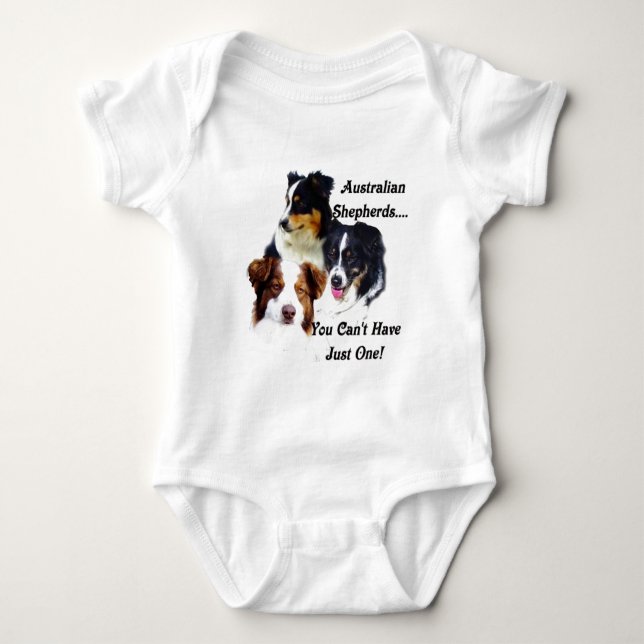 Australian shepherd tee shirt (Framsida)