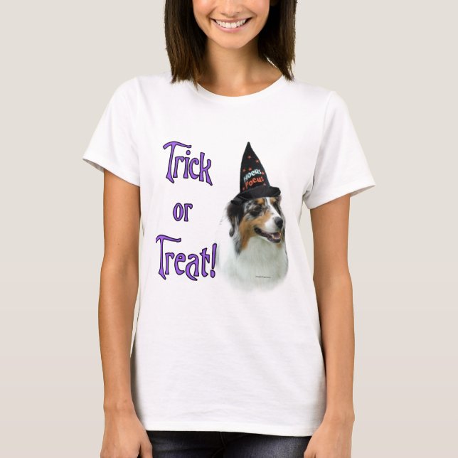 Australian shepherd Trick T-shirt (Framsida)