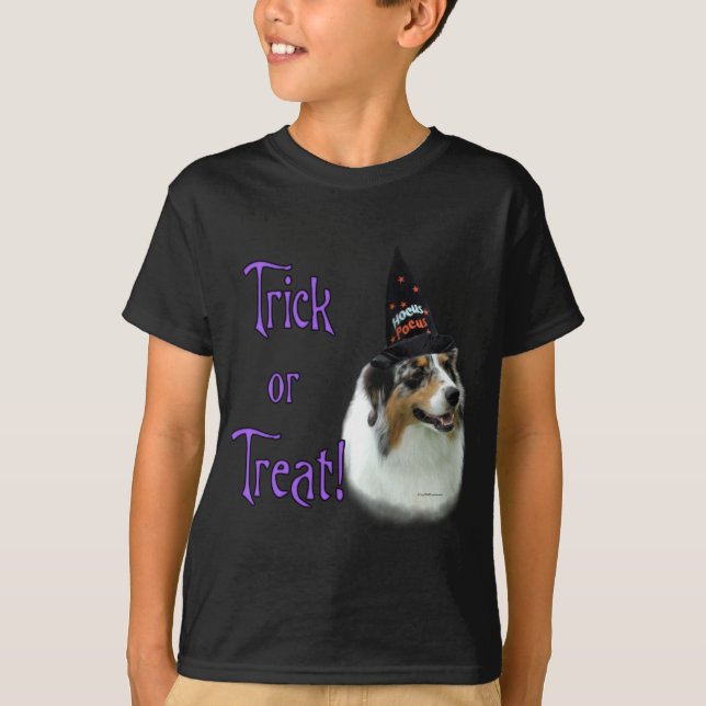 Australian shepherd Trick T-shirt (Framsida)