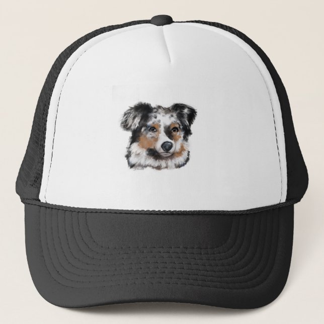 Australian Shepherd Truckerkeps (Framsida)
