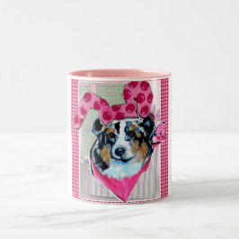 AUSTRALIAN SHEPHERD Två-Tonad MUGG