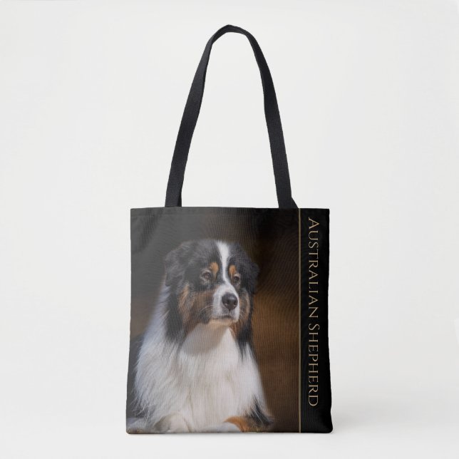  Australian shepherd Tygkasse (Framsida)