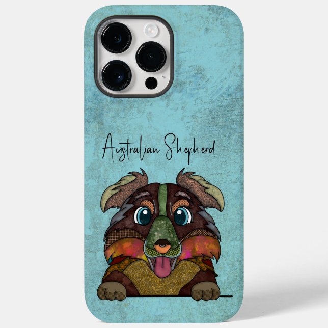 Australian shepherd Ugly Ansikte (Baksida)
