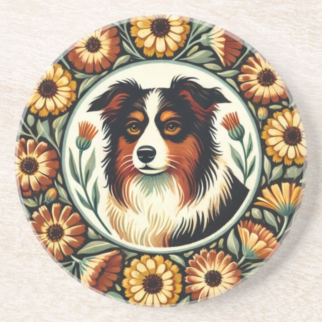 Australian shepherd underlägg (Framsidan)