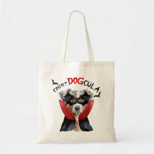 Australian shepherd Vampire Hund Bus eller godis Tygkasse