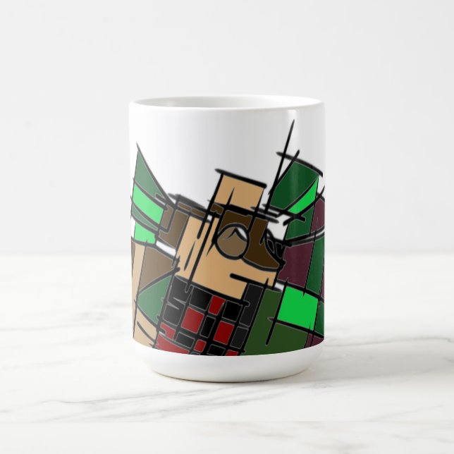 Australian shepherd vinter kaffemugg (Center)