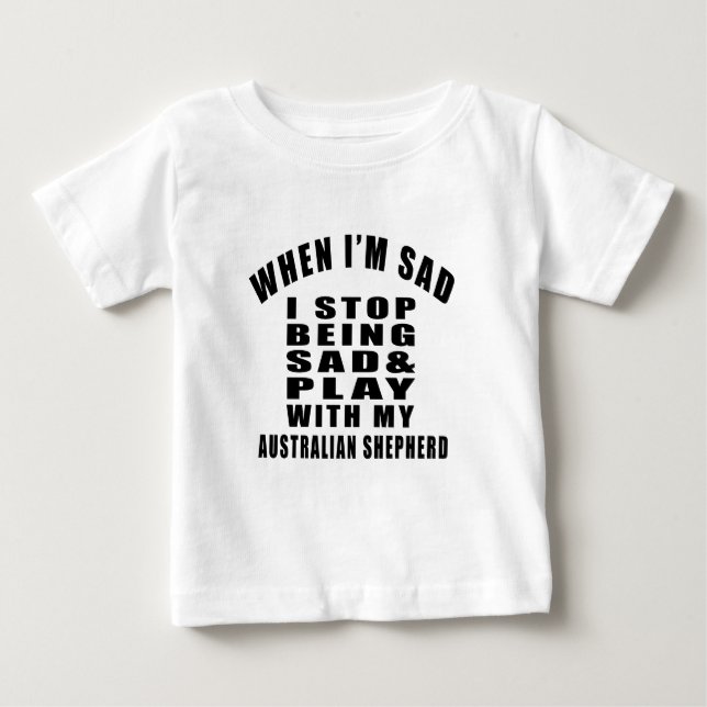 AUSTRALIAN SHEPHERDdesigner Tee (Framsida)