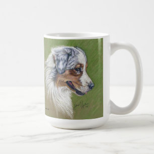 Australian shepherdhund av Glenda S. Harlan Kaffemugg