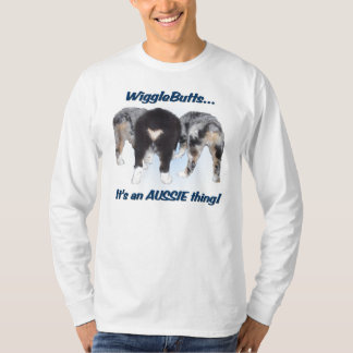 Australian shepherdlångärmadskjorta tee shirt
