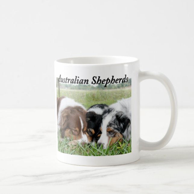 Australian shepherdmugg kaffemugg (Höger)