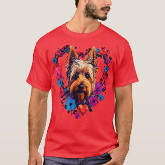 Australian Terrier Alla hjärtans dag T Shirt