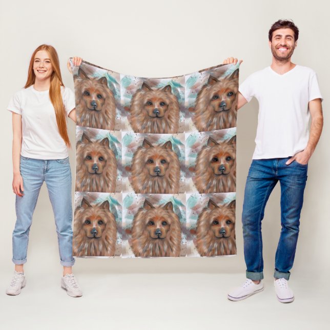 AUSTRALIAN TERRIER FLEECEFILT (På plats)