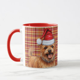 Australian Terrier Hund Helgdag Play-jul Mugg
