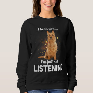 Australian Terrier Hund jag hör att du inte lyssna T Shirt