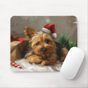 Australian Terrier Hund jul Festive Musmatta