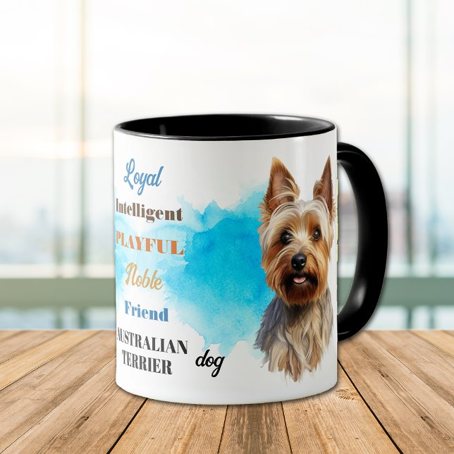 Australian Terrier Hund Loyal Friend Mugg (Skapare uppladdad)