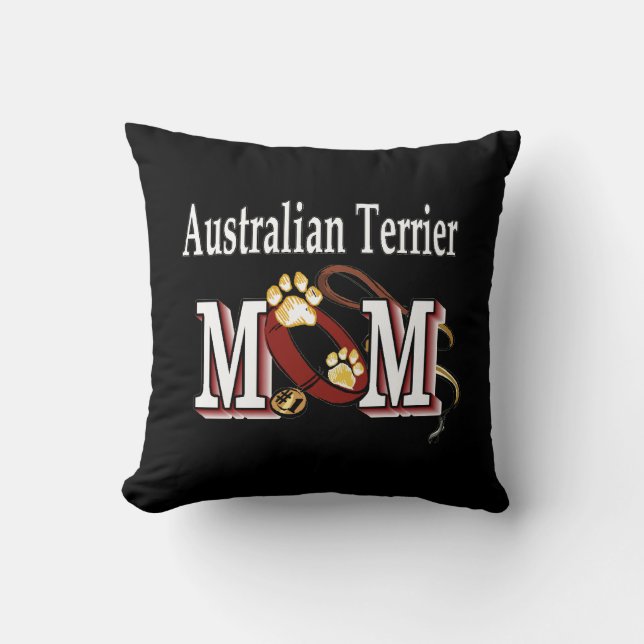 Australian Terrier Hund MAMMA Kudde (Framsida)