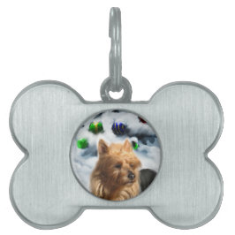 Australian Terrier-jul Namnbricka Husdjur