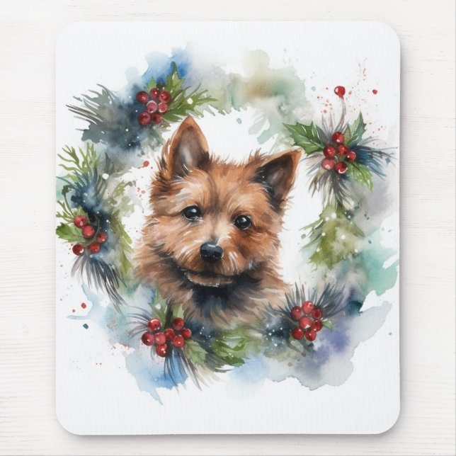 Australian Terrier-julen, Festive Valp Musmatta (Framsidan)