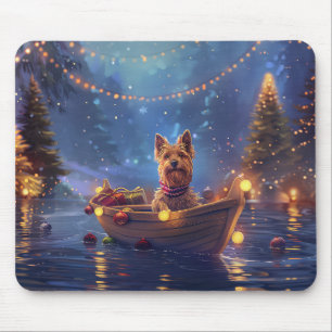 Australian Terrier Julfirande resa Musmatta