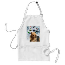 Australian Terrier-julgåvor Förkläde