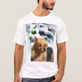 Australian Terrier-julgåvor Tee Shirt