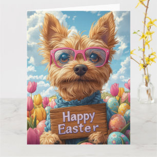 Australian Terrier påskägg Kort