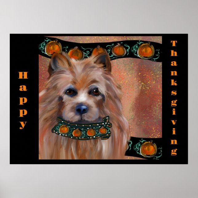 AUSTRALIAN TERRIER POSTER (Framsidan)