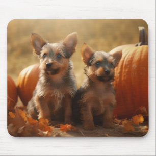 Australian Terrier Puppy Autumn Delight Pumpkin Musmatta