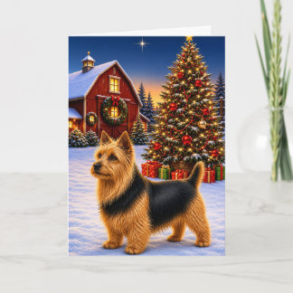 Australian Terrier Semester Helgkort