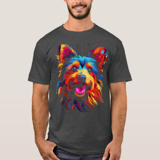 Australian Terrier Smiling T Shirt