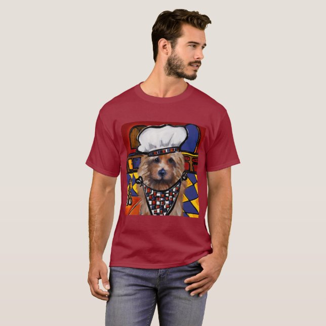 Australian Terrier    T Shirt (Hel framsida)