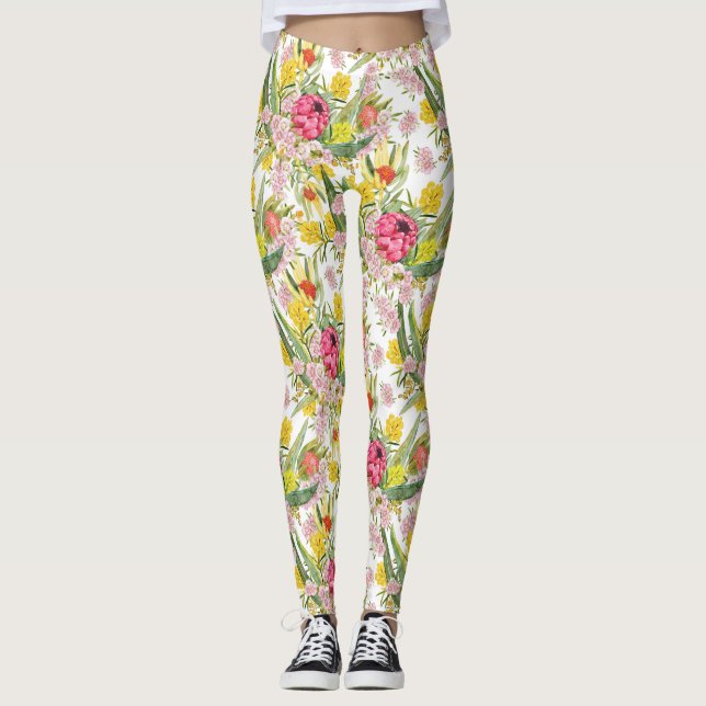 Australian Tropical Summer Leggings (Framsida)