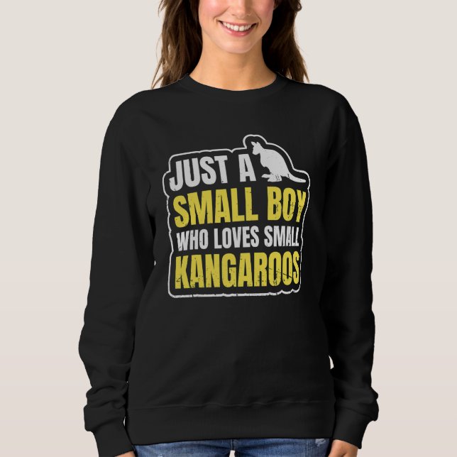 Australian Wallaby för en Wallaby Boy T Shirt (Framsida)