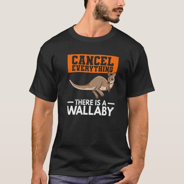 Australian Wallaby Quote For A Wallaby T Shirt (Framsida)
