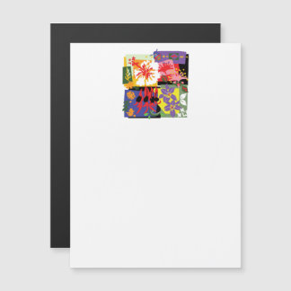 Australian WILDFLOWERS - Blommigt Firande- Magnetisk Inbjudningskort