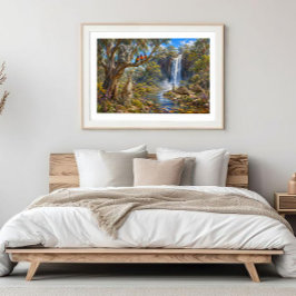Australian Wildlife Waterfall 20x16 Poster