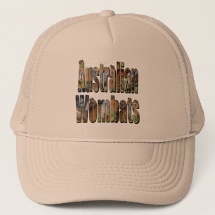 Australian Wombats Logotyp with Wombats Keps
