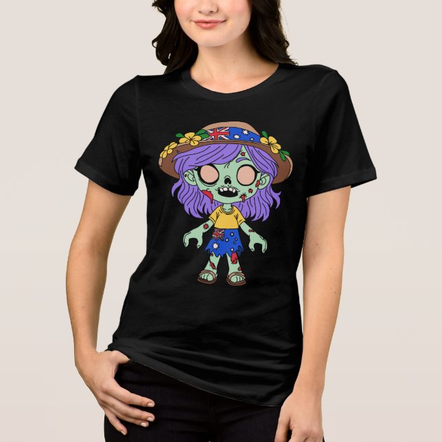 Australian Zombie T Shirt (Framsida)
