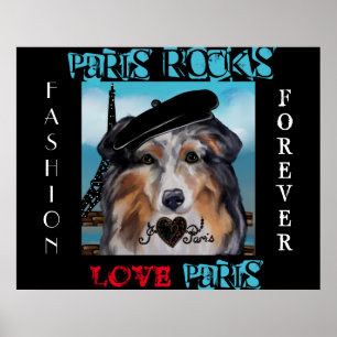 AUSTRALIANSK FÅRHUND POSTER