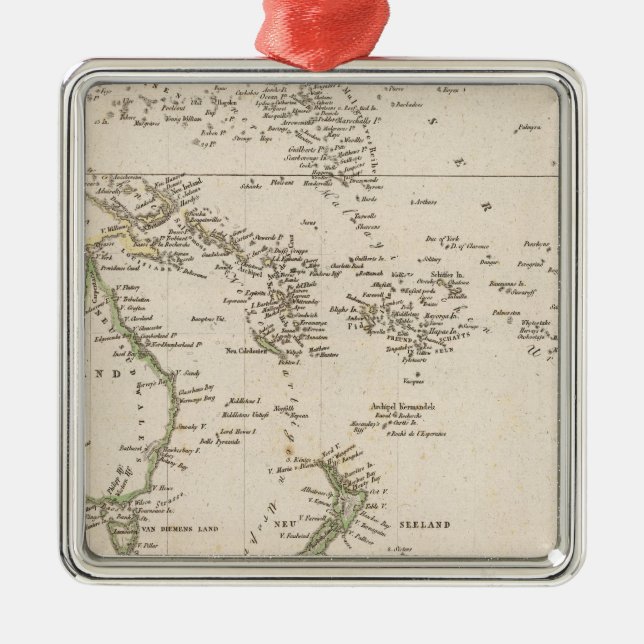 Australien 10 julgransprydnad metall (Framsidan)