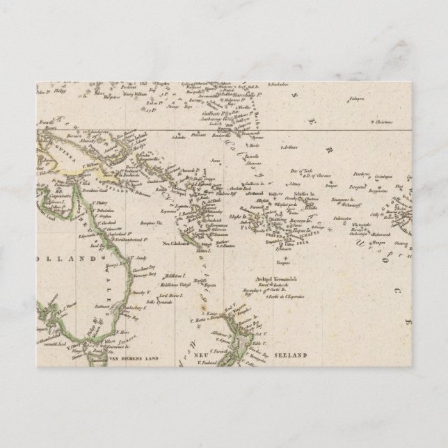 Australien 10 vykort (Framsida)