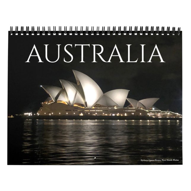 australien 2026 (med platser) kalender (Omslag)