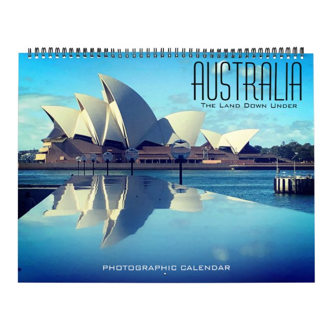 australien 2027 (med platser) stor kalender (Omslag)