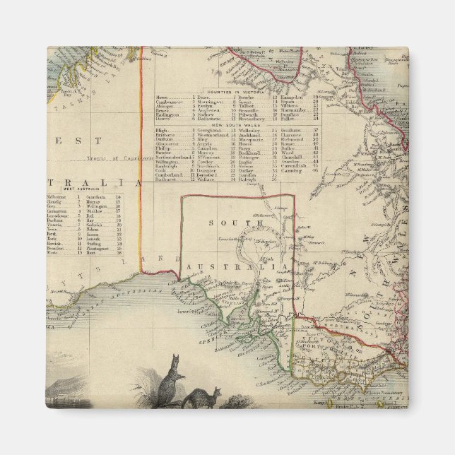 Australien 5 magnet (Framsidan)