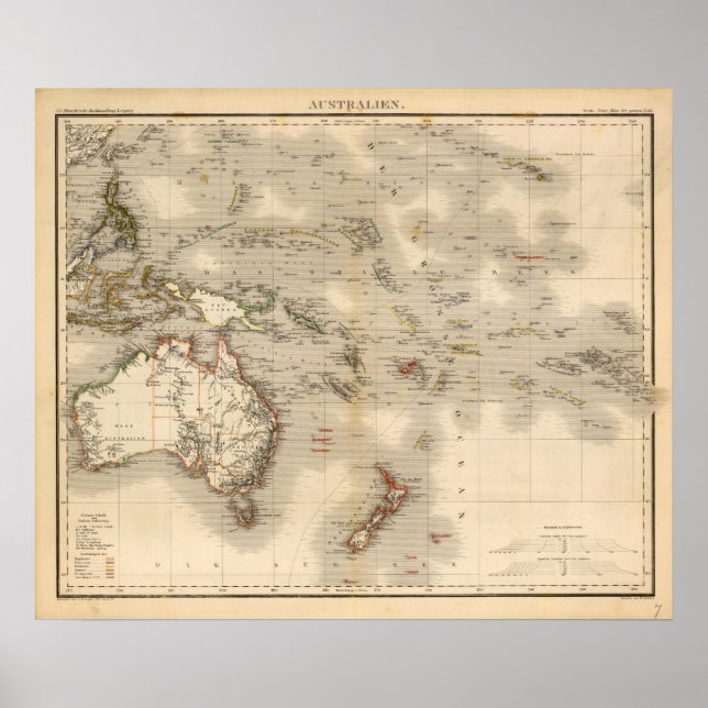 Australien 5 poster (Framsidan)